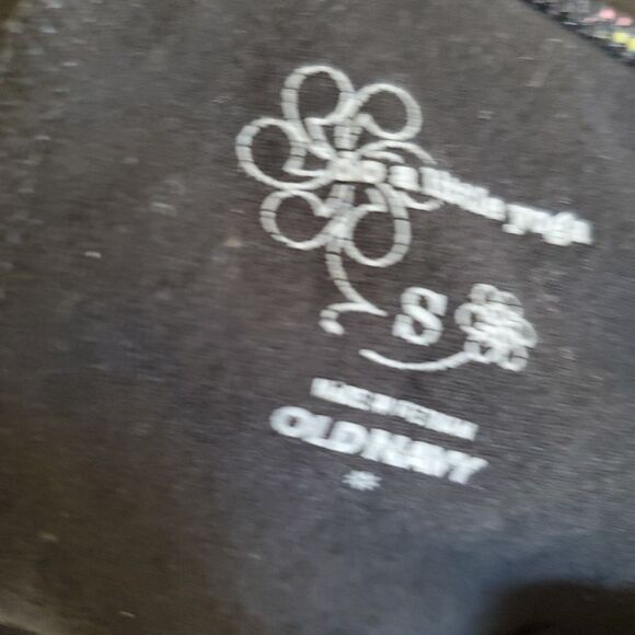 Old Navy Capris Womens Sz Small Black Do a Little Yoga Rollover Foldover Y2K - Picture 13 of 13